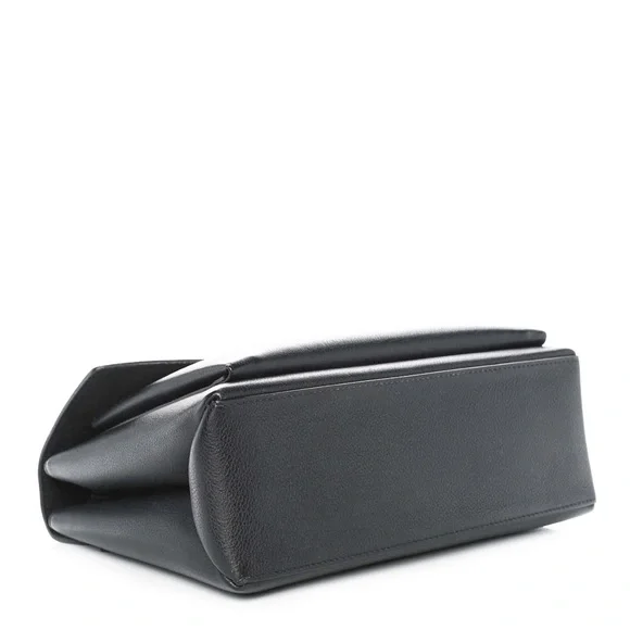 LOUIS VUITTON Soft Calfskin My Lockme Top Handle in Black - Picture 9 of 15